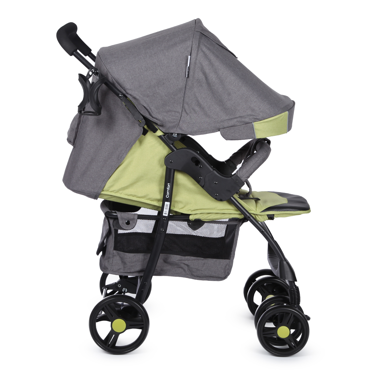 Коляска прогулочная Babyton Comfort Green-Grey зеленый - фото 3