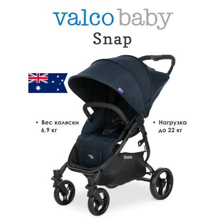 Коляска прогулочная Valco baby Snap / Deep Blue синий