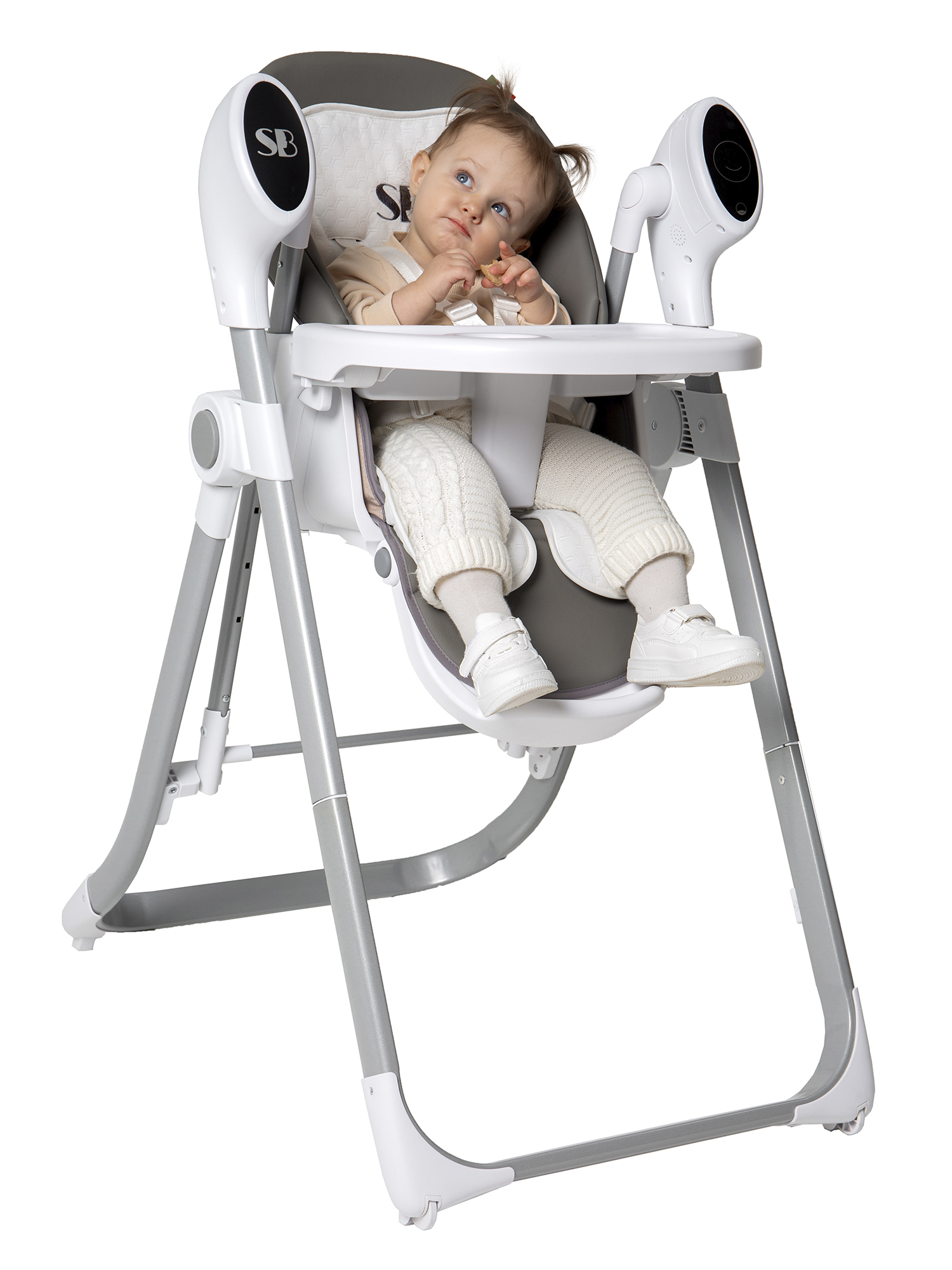 Стульчик для кормления Sweet Baby Amuleto Grey серый - фото 31