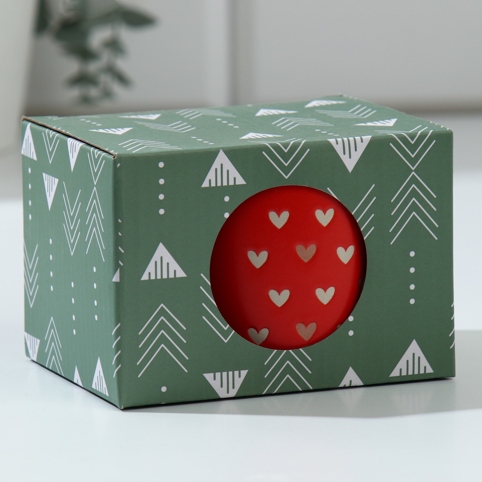 Кружка Дорого внимание Сердечки 320 мл - фото 5