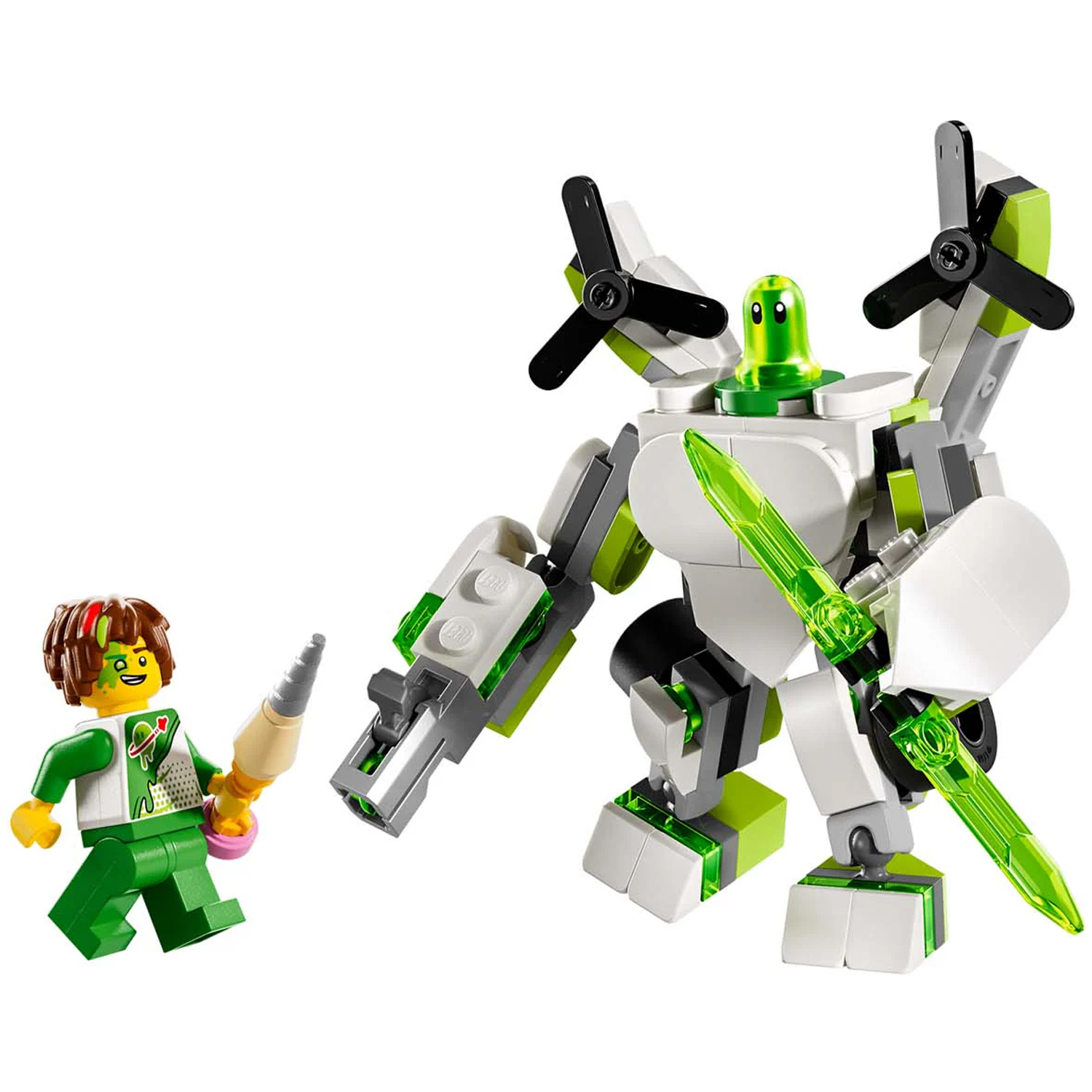 Конструктор LEGO DREAMZzz Приключения робота блочный - фото 8
