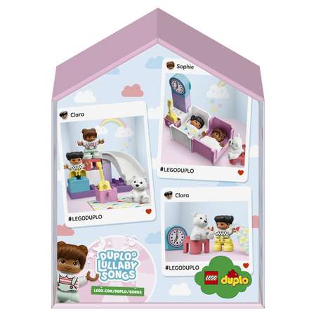 Конструктор LEGO DUPLO Town Спальня блочный