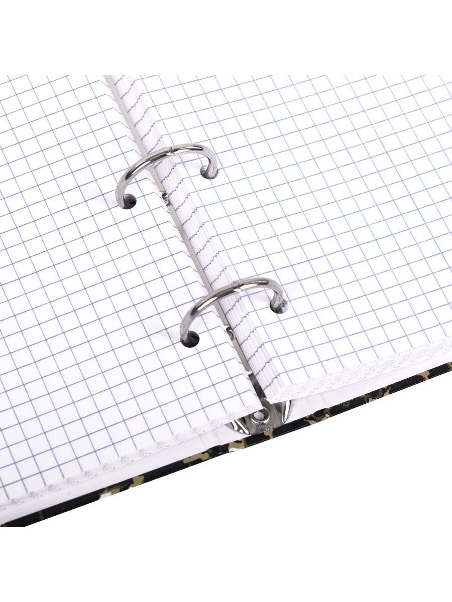 Тетрадь со сменным блоком Brauberg клетка 120 лист. - фото 10