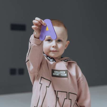 Развивающий коврик-пазл ElBascoToys Алфавит 9 элементов 30х30 см