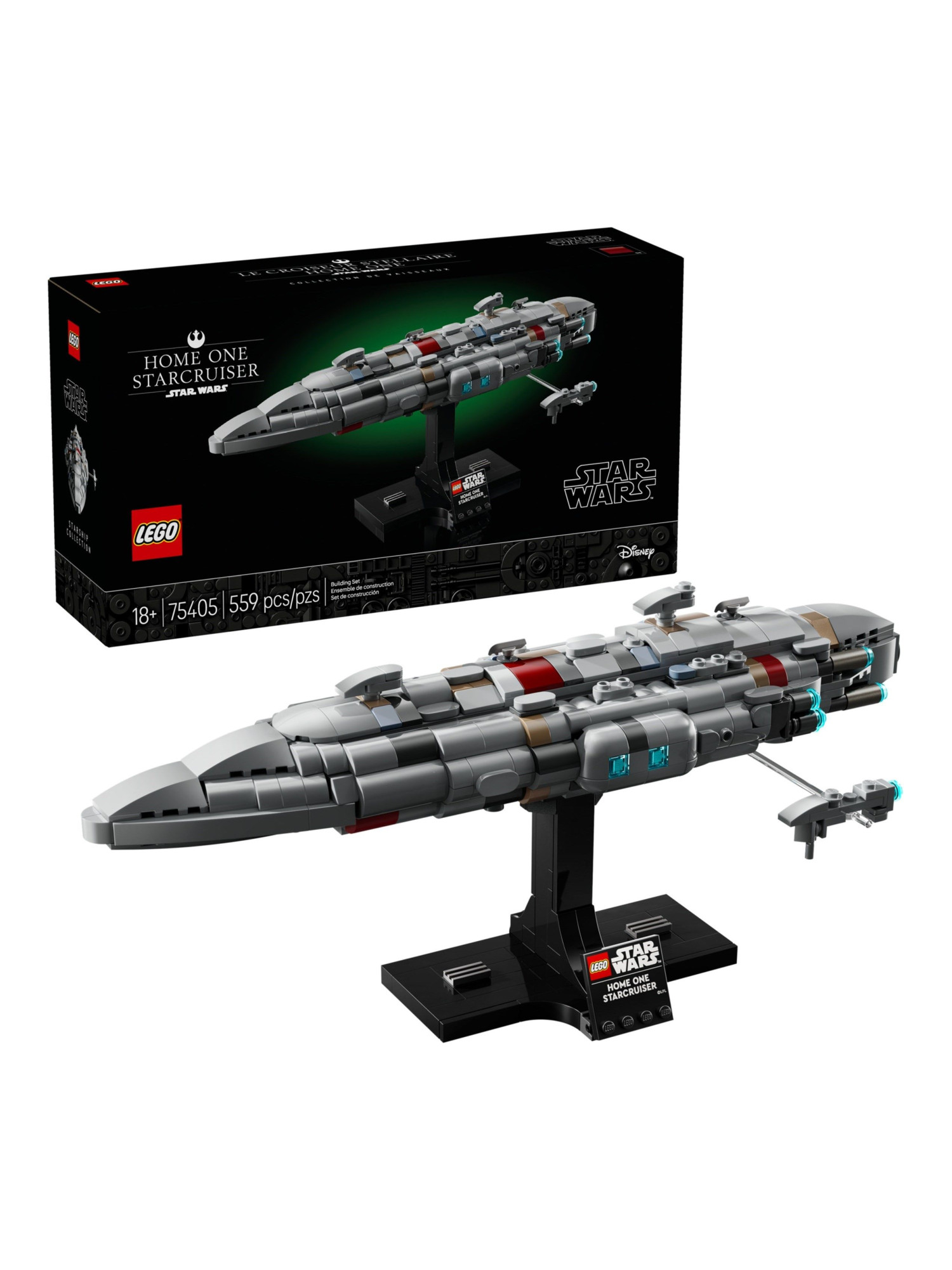 Конструктор LEGO Star Wars Звездный крейсер Дом Один 559 дет. - фото 2