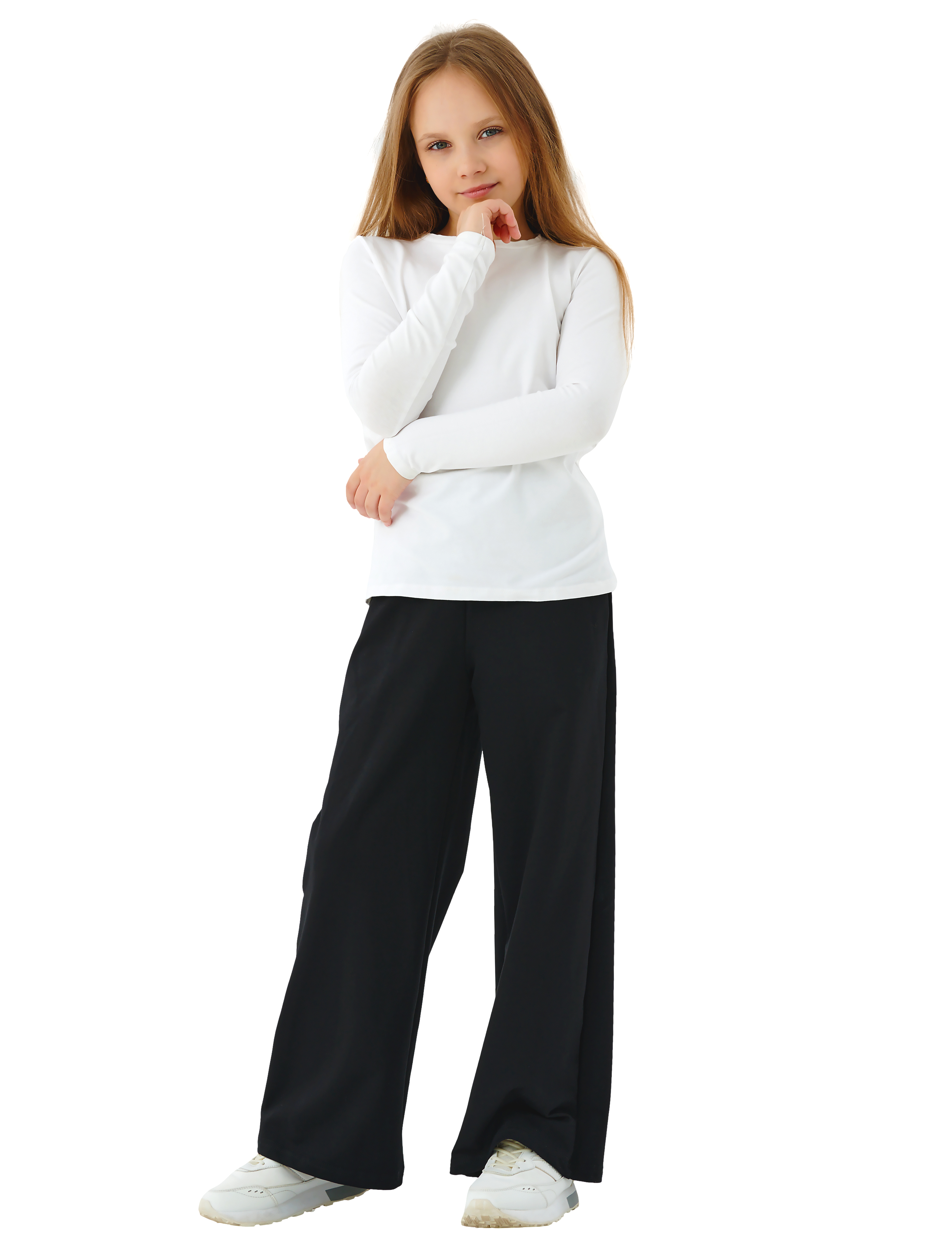 Брюки ДО-Детская Одежда 6304ФП/черный - фото 10