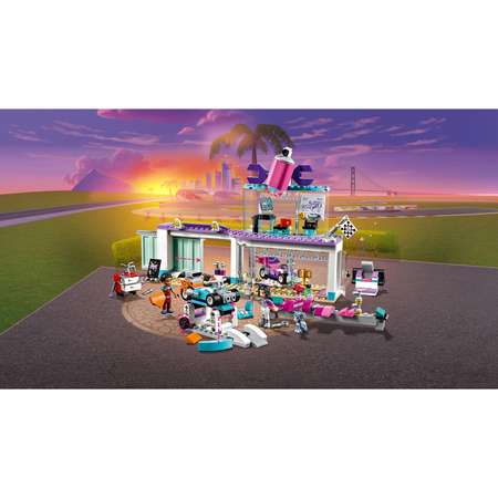 Конструктор LEGO Friends Мастерская тюнинга автомобилей блочный