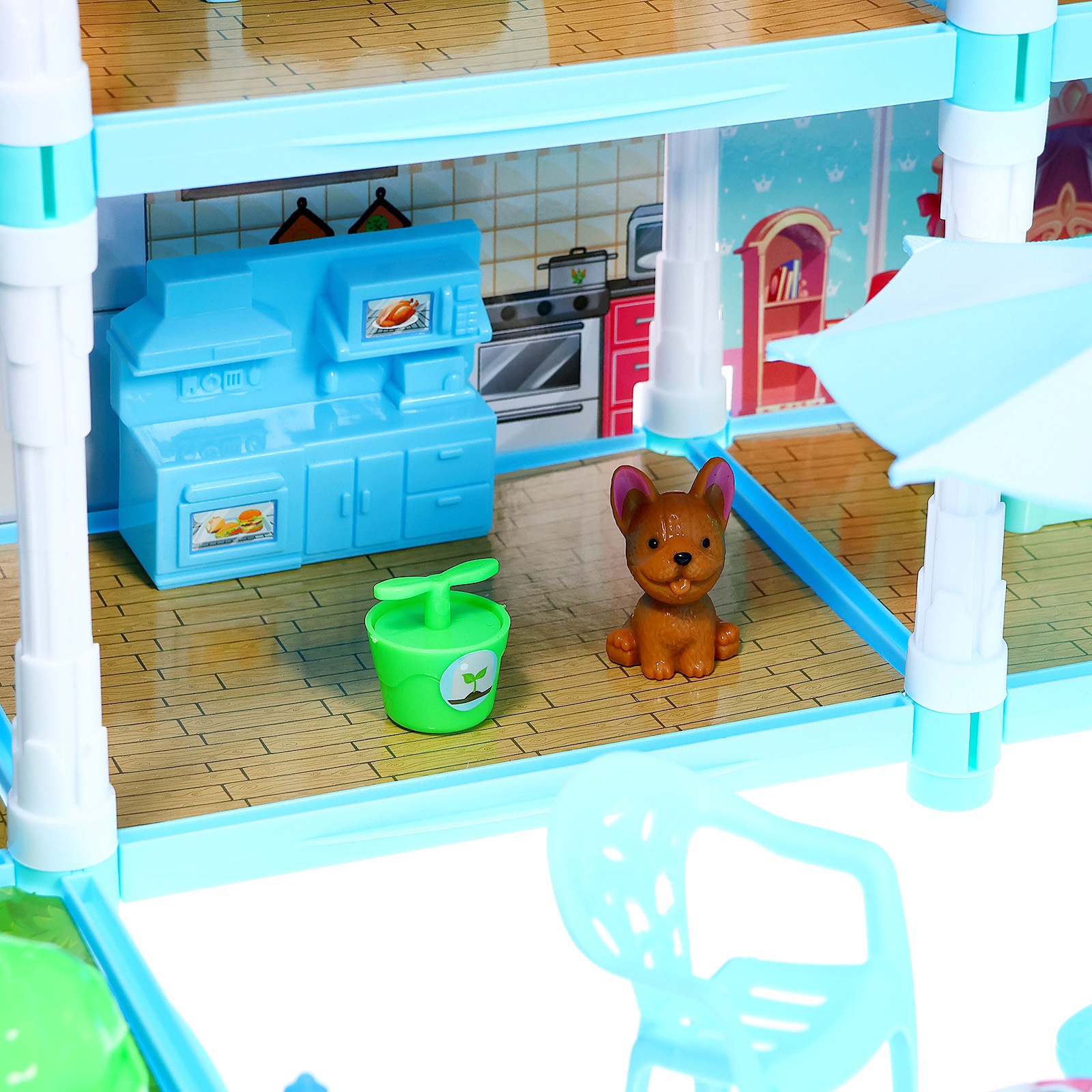 Аксессуар для кукол Sima-Land замок 9683634 - фото 3