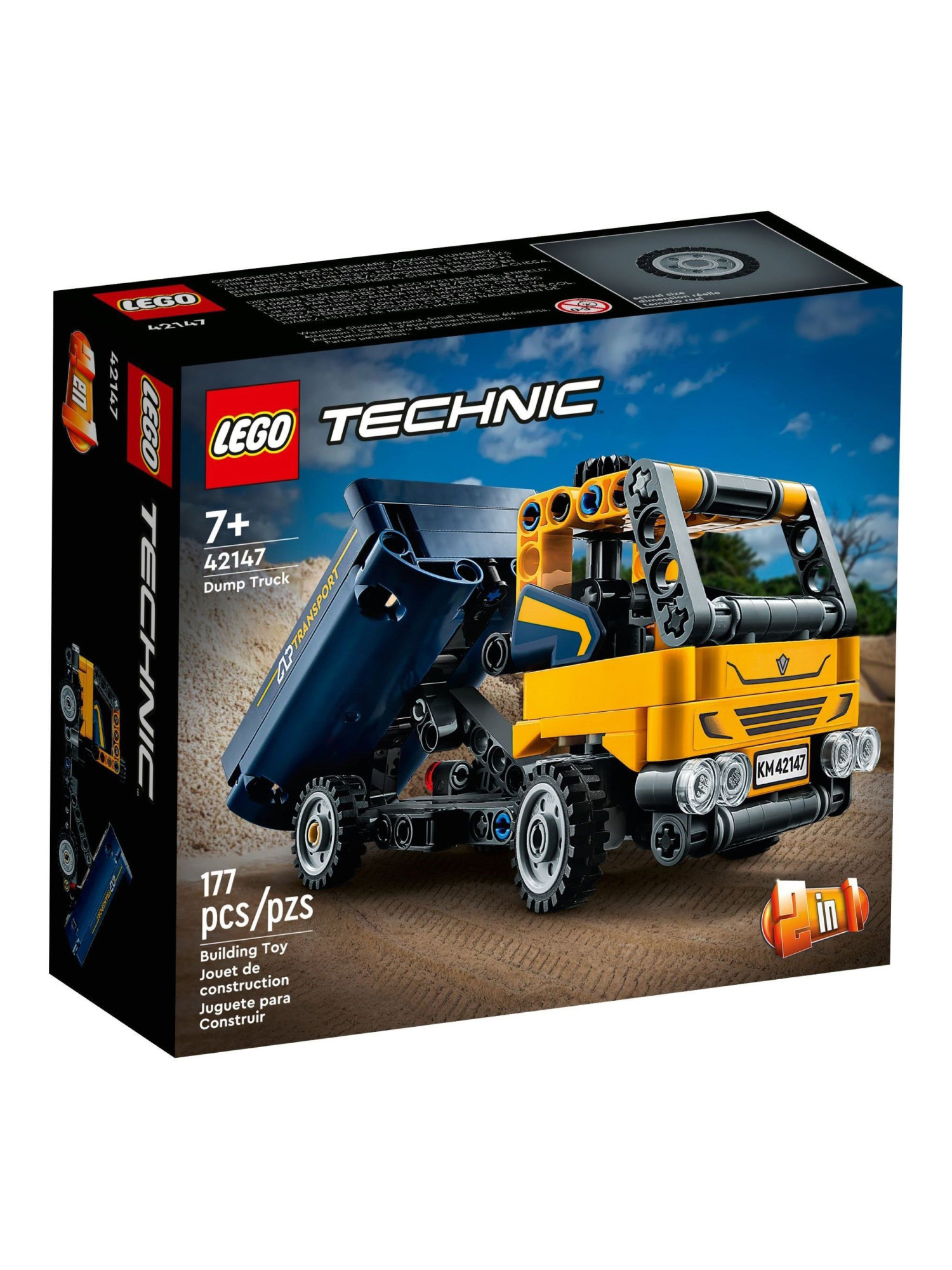 Конструктор LEGO Technic Самосвал 177 дет. - фото 1