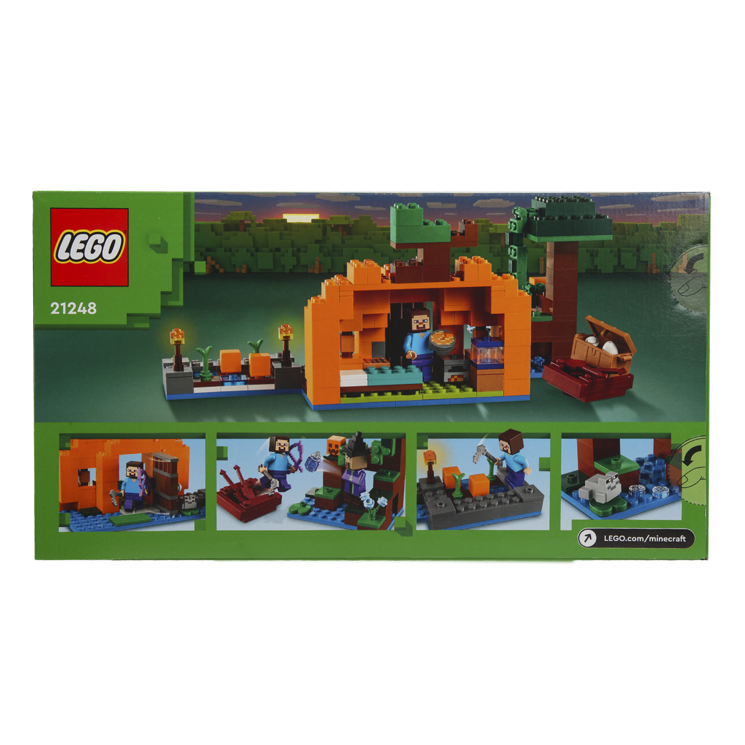 Конструктор LEGO Minecraft The Pumpkin Farm 257 дет. - фото 15