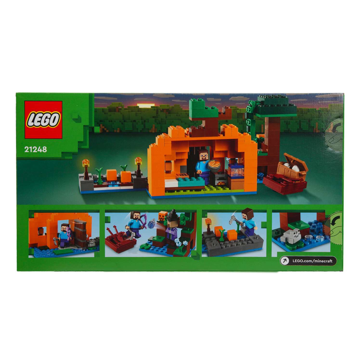 Конструктор LEGO Minecraft The Pumpkin Farm 257 дет. - фото 15