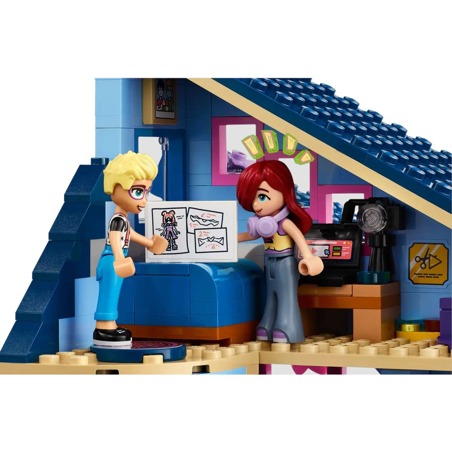 Конструктор LEGO Friends Семейные дома Олли и Пейсли 1126 дет. - фото 6