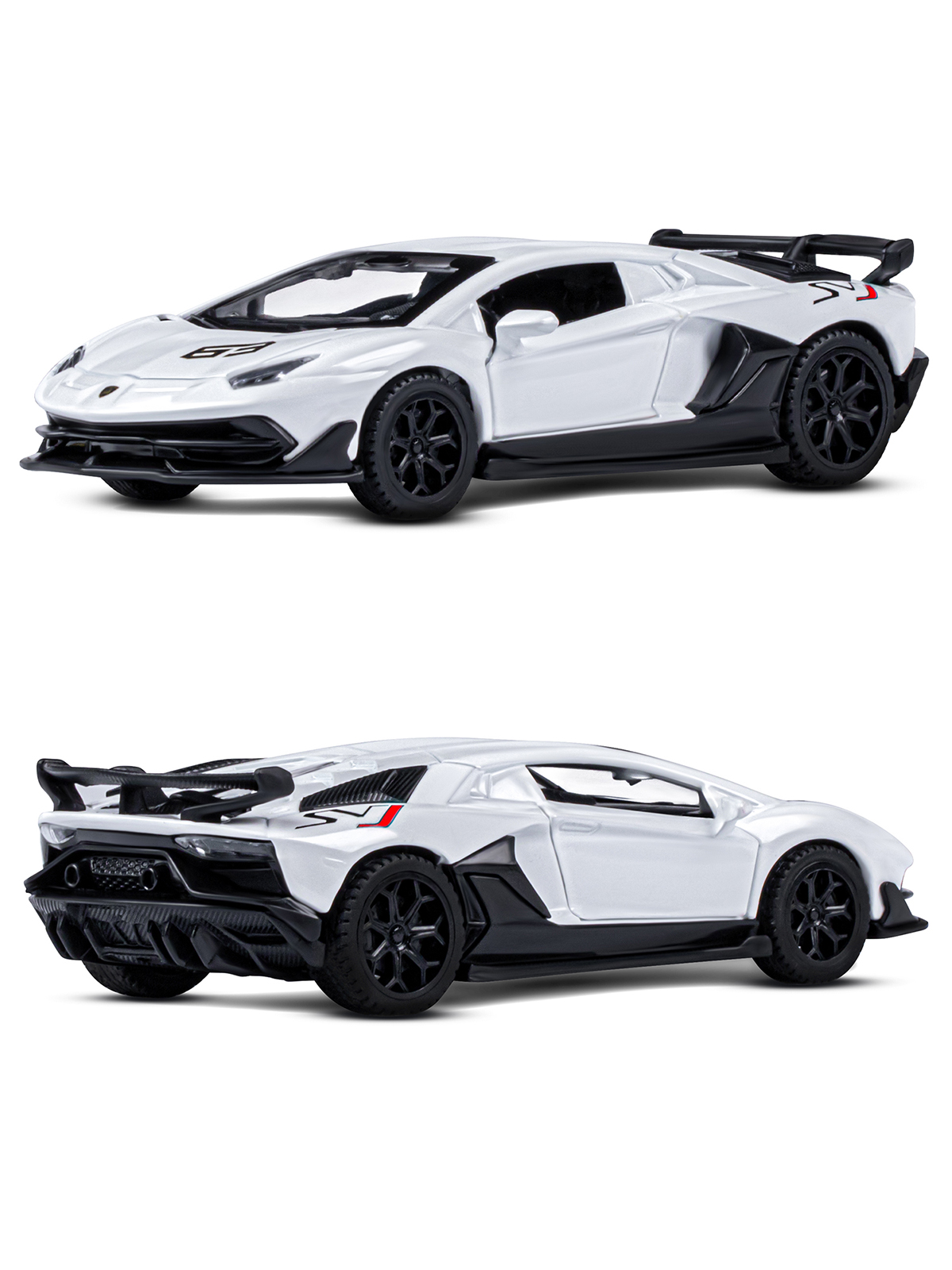 Автомобиль АВТОпанорама Lamborghini Aventador SVJ 1:43 JB1251558 - фото 6