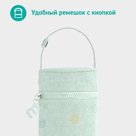 Термосумка Miniland для бутылочек Thermybag Dolce 350мл бирюзовый