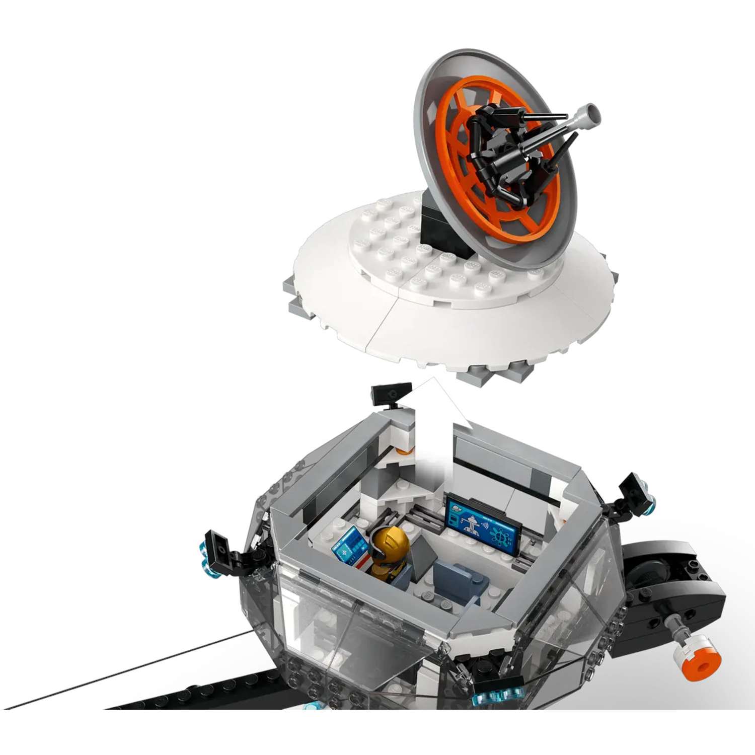 Конструктор LEGO City SpaceBase and RocketLaunchpad 1422 дет. - фото 6