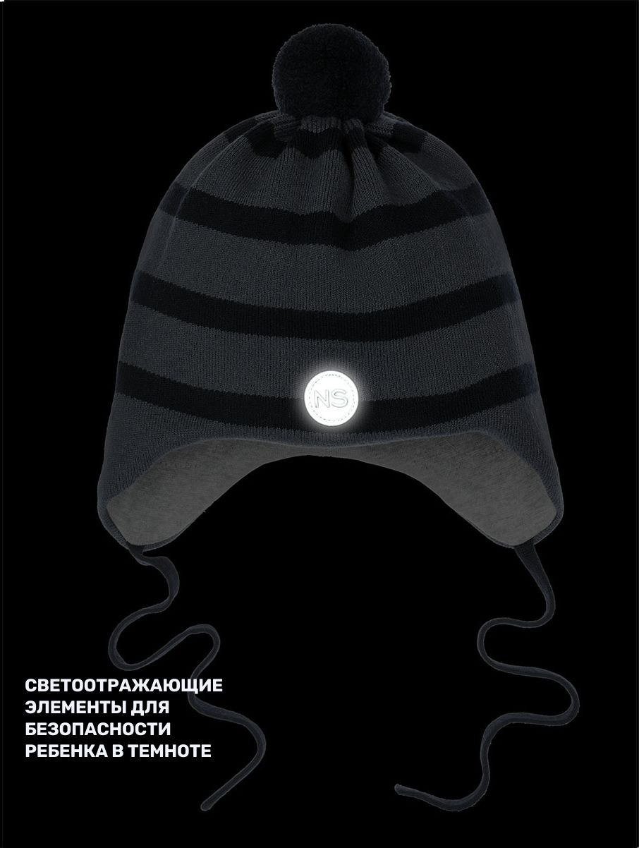 Шапка NIKASTYLE 11м20726 джинс/неви - фото 9