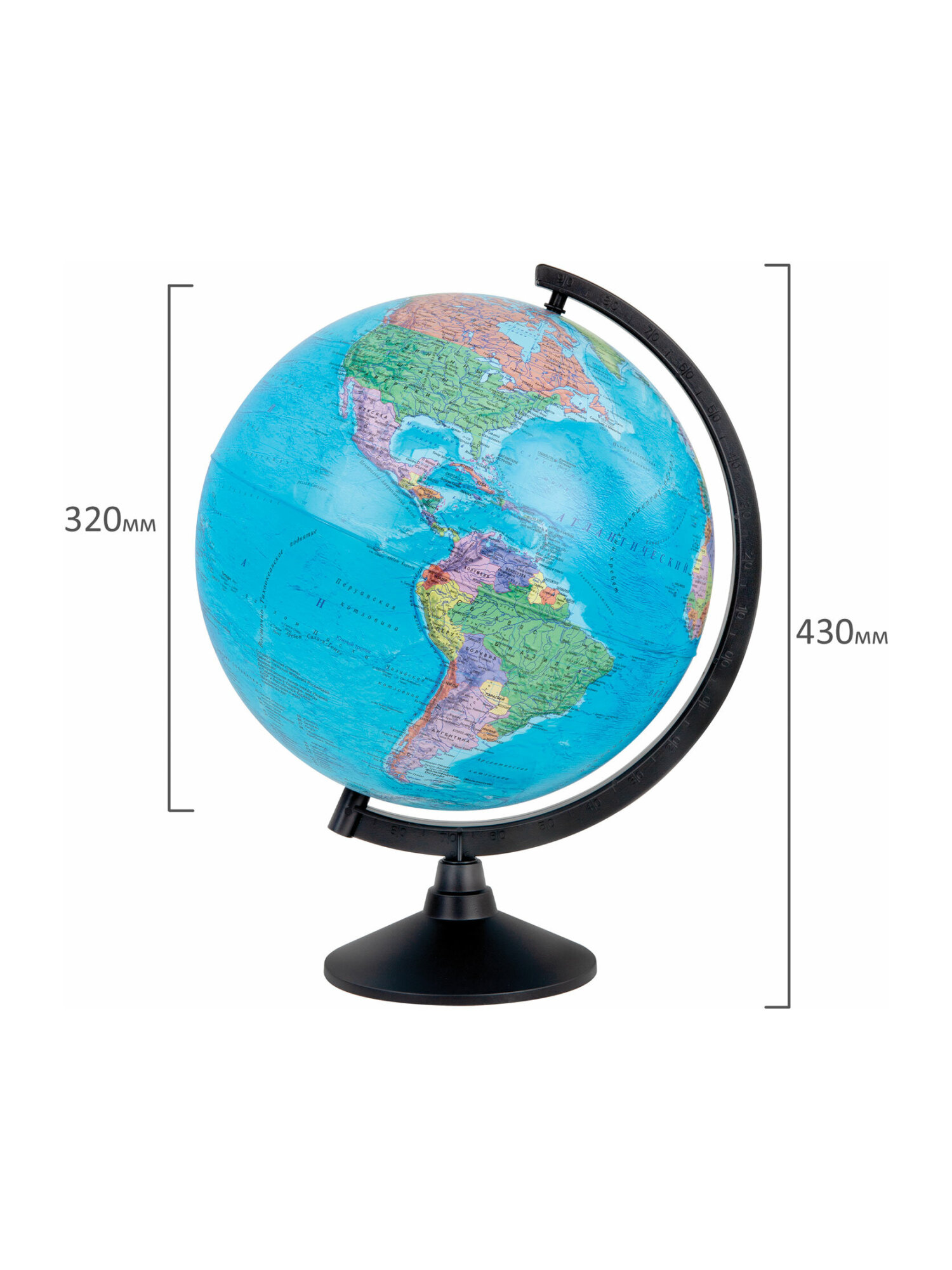 Глобус Globen политический диаметр 32 см - фото 11