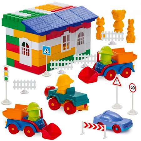 Конструктор Colorplast сборная игровая модель