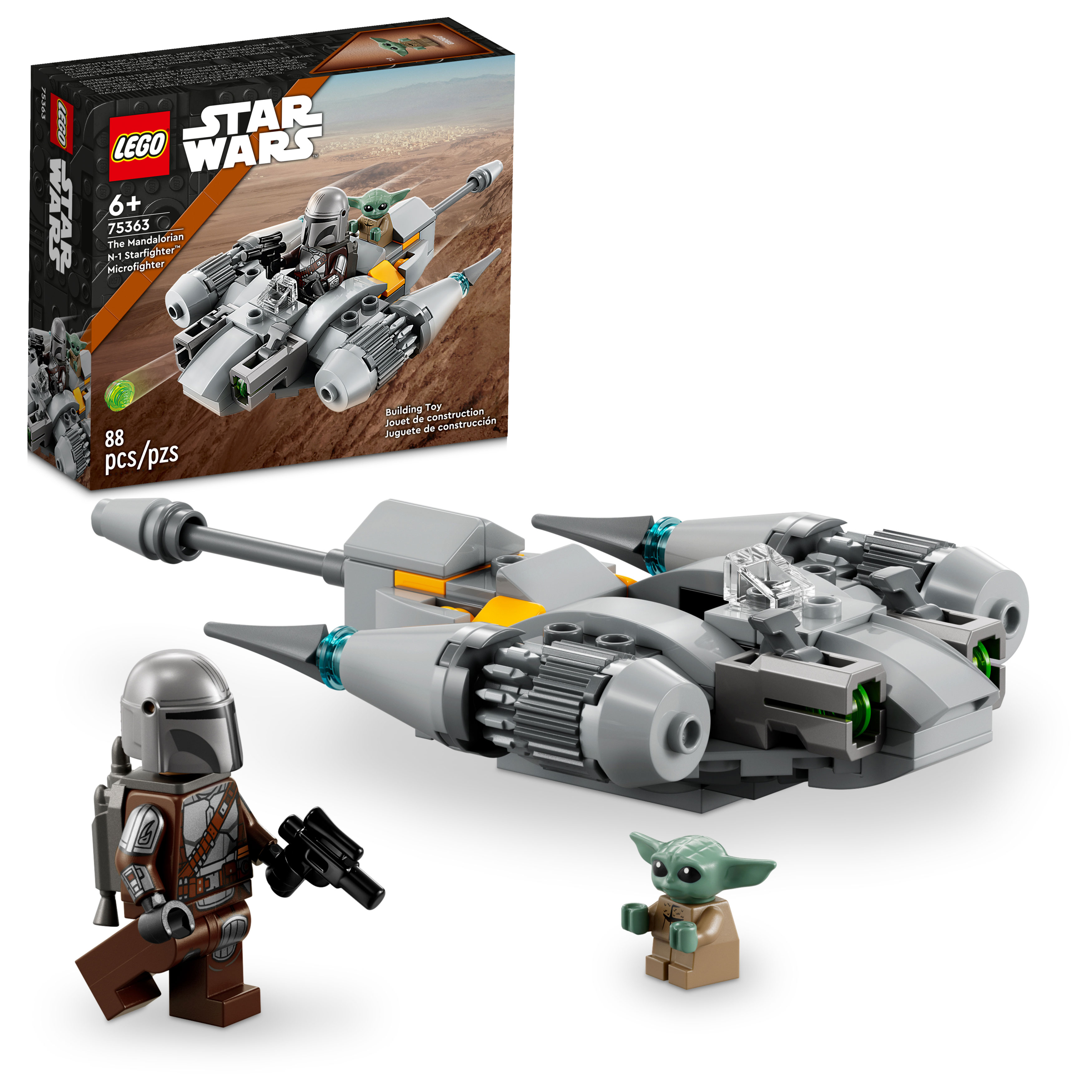 Конструктор LEGO Star Wars Mandalorian Microfighter блочный - фото 1