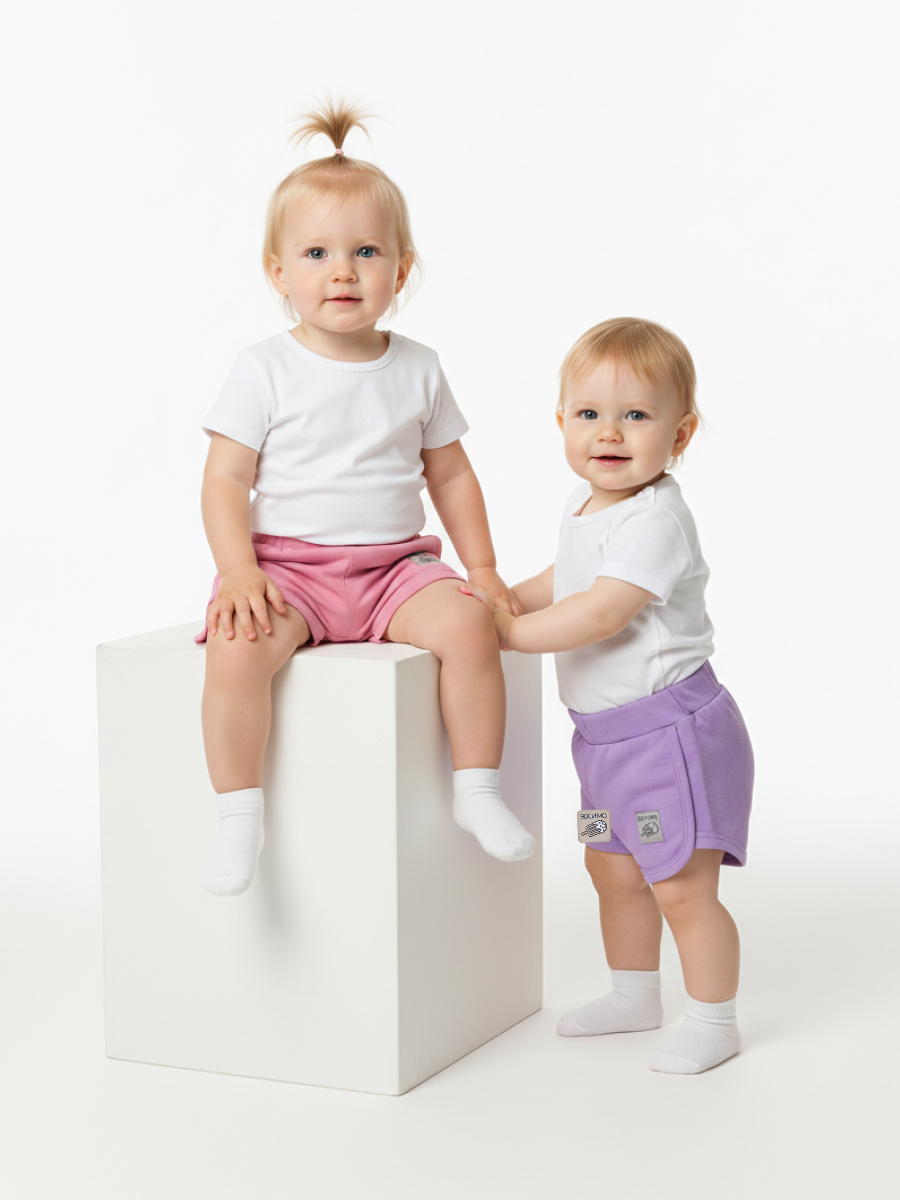 Шорты 2 шт Эскимо 64-8113 - фото 1