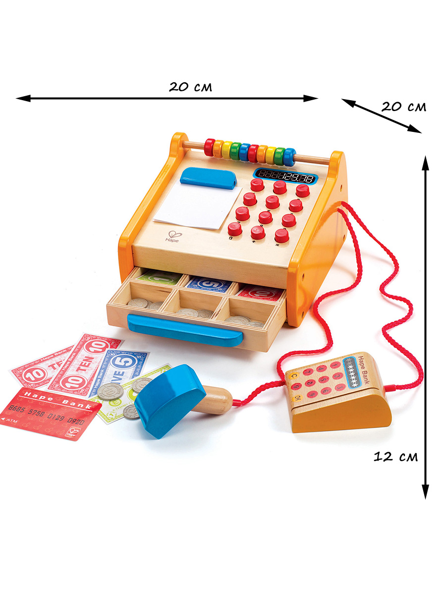 Игровой набор Hape касса - фото 4