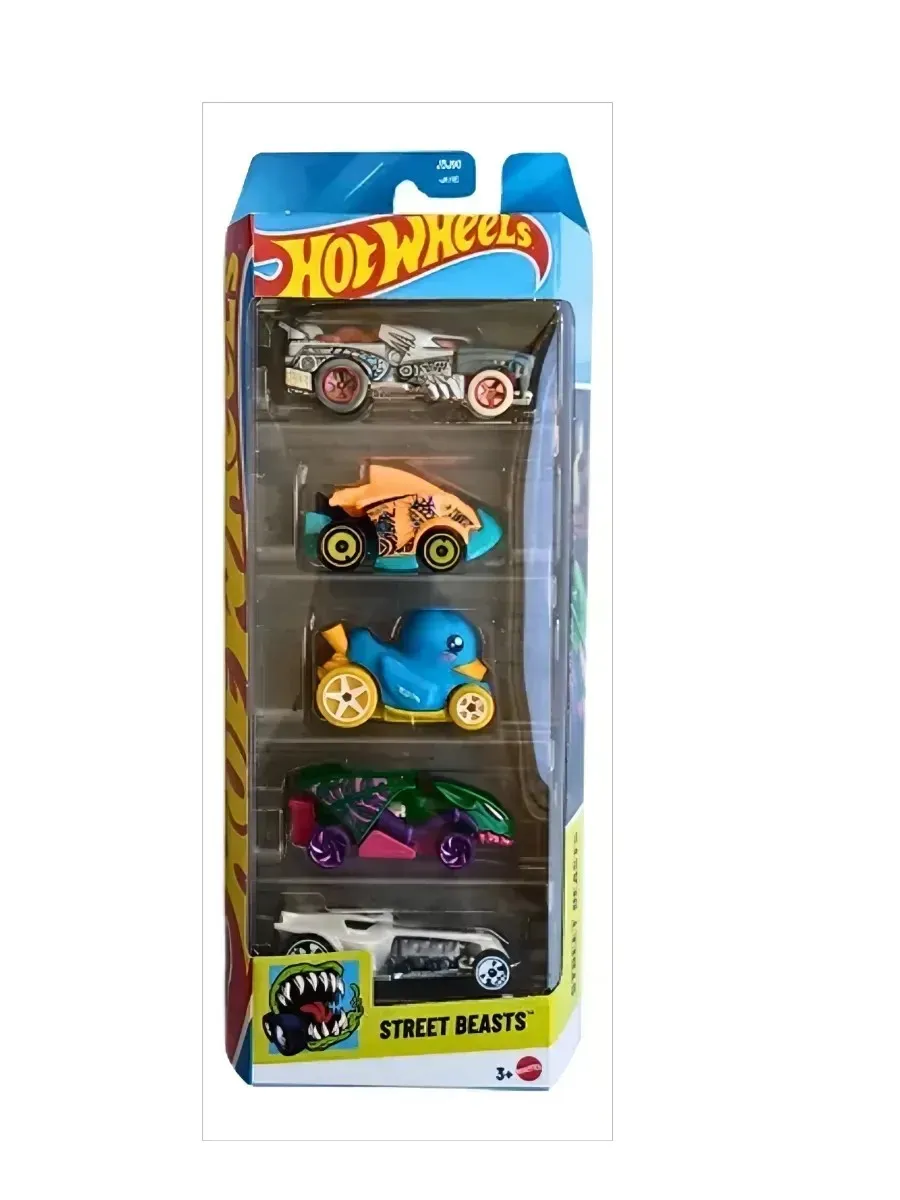 Автомобиль Hot Wheels Street beasts 1:64 JBJ90 - фото 7