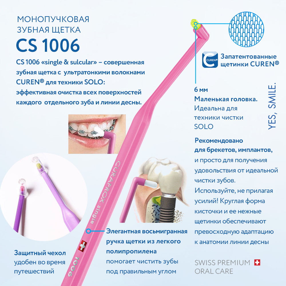 Зубная щетка классическая Curaprox - фото 4