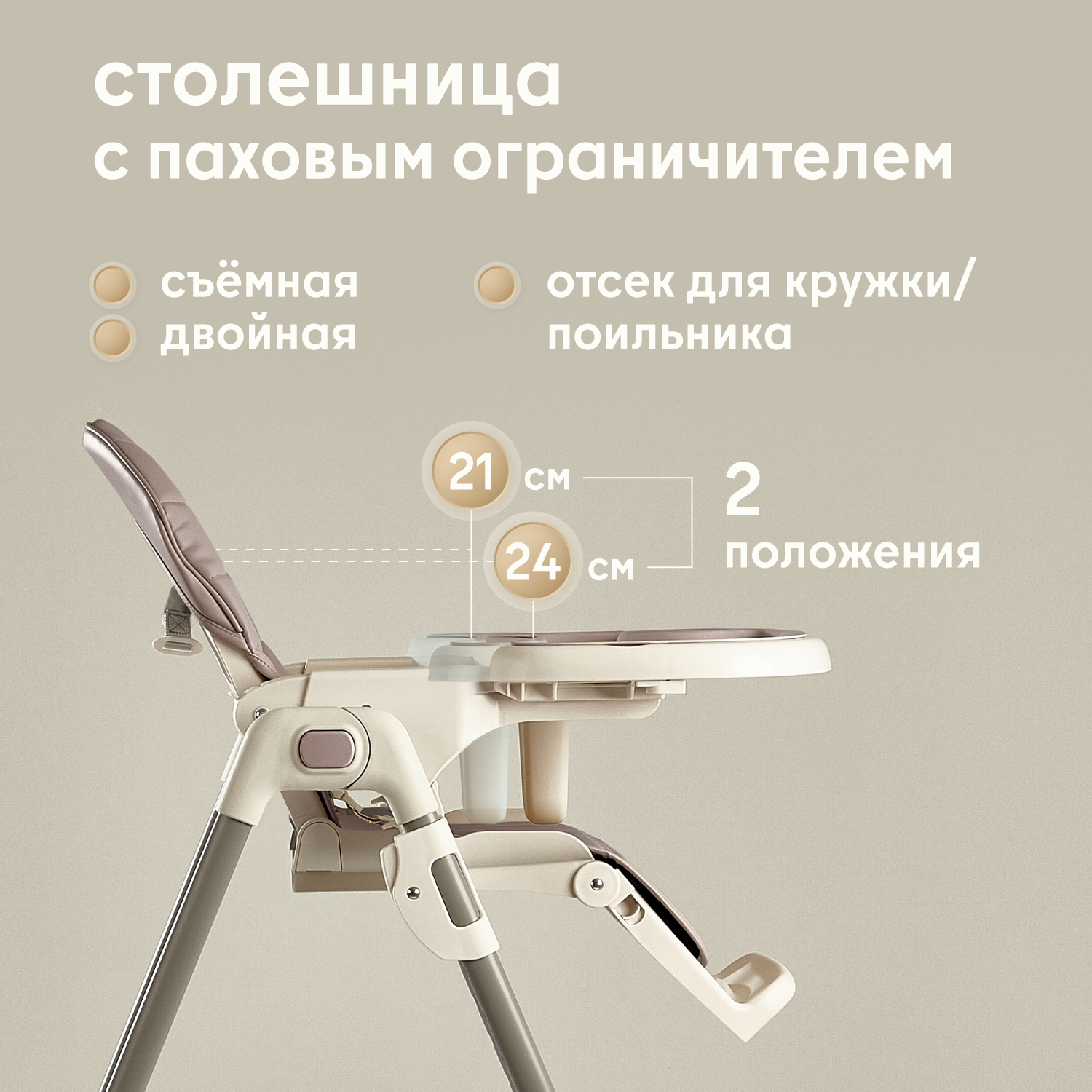 Стульчик для кормления Nuovita Nativo - фото 5