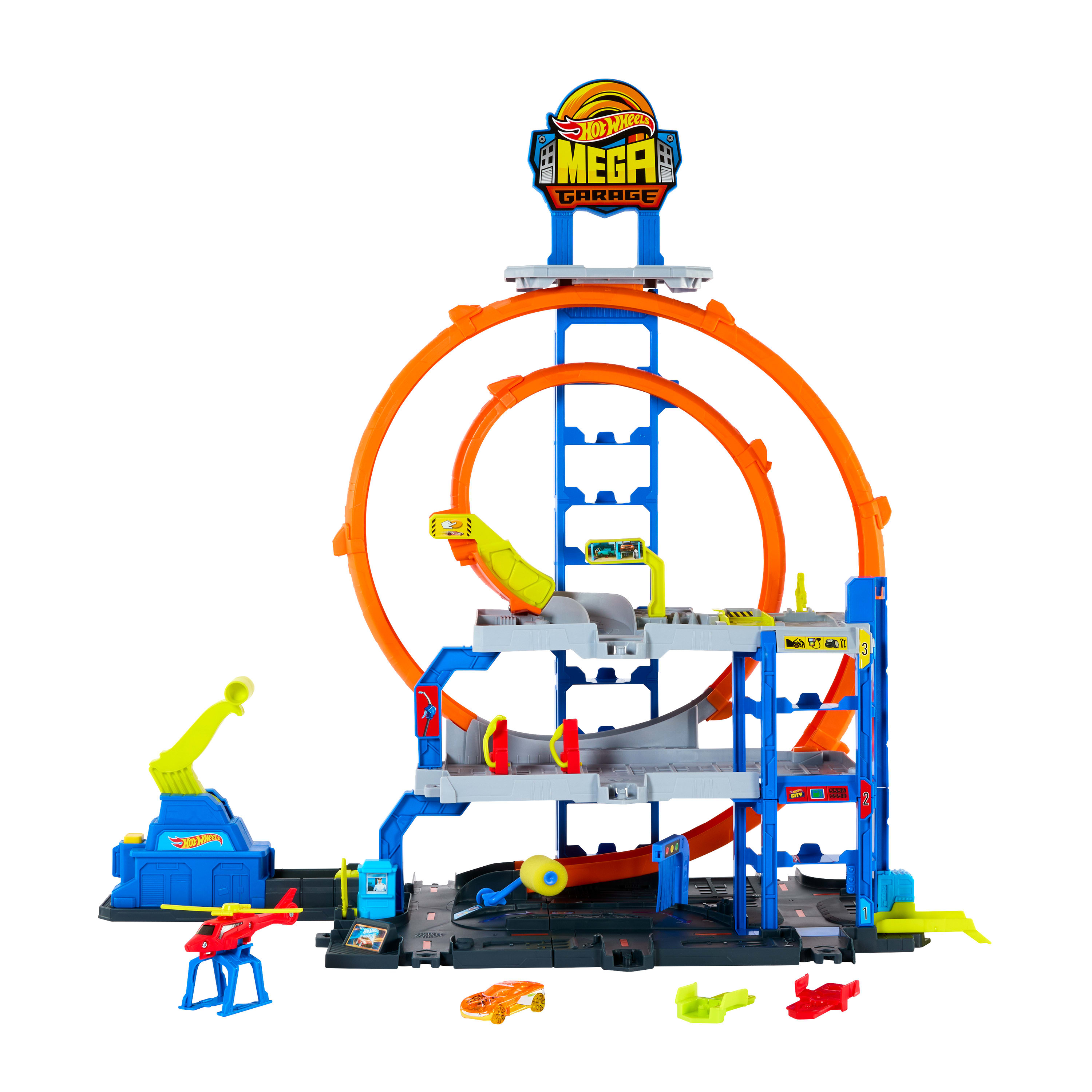 Гараж Hot Wheels City Мега гараж JBM74 - фото 1