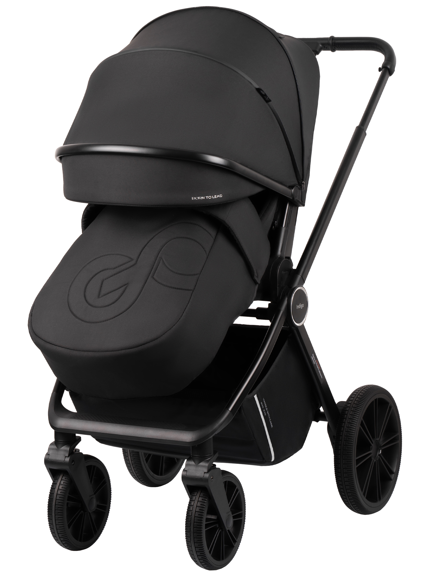 Коляска 3в1 Indigo Sting черный - фото 11