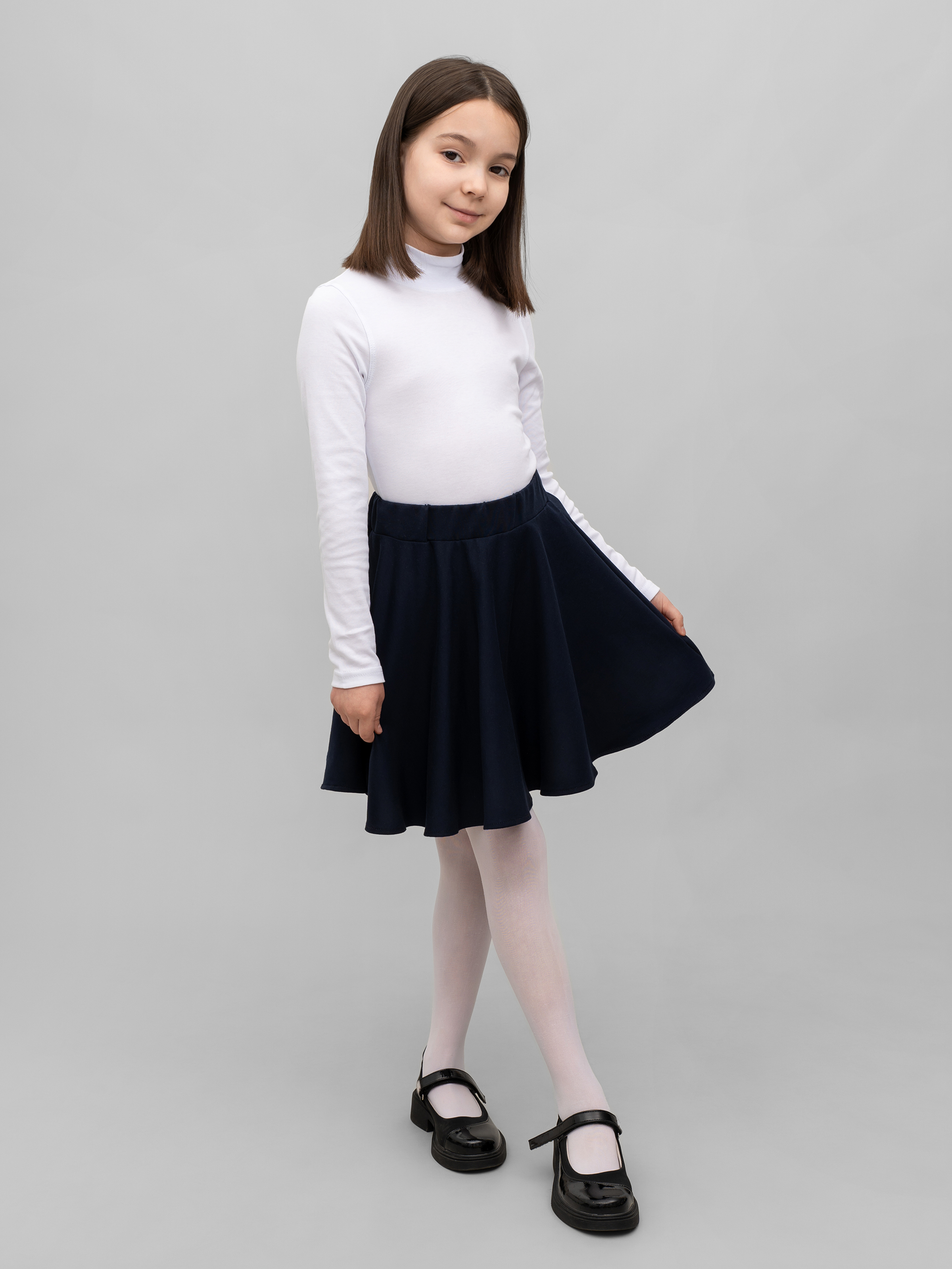 Юбка Утенок 454 т.синий - фото 9