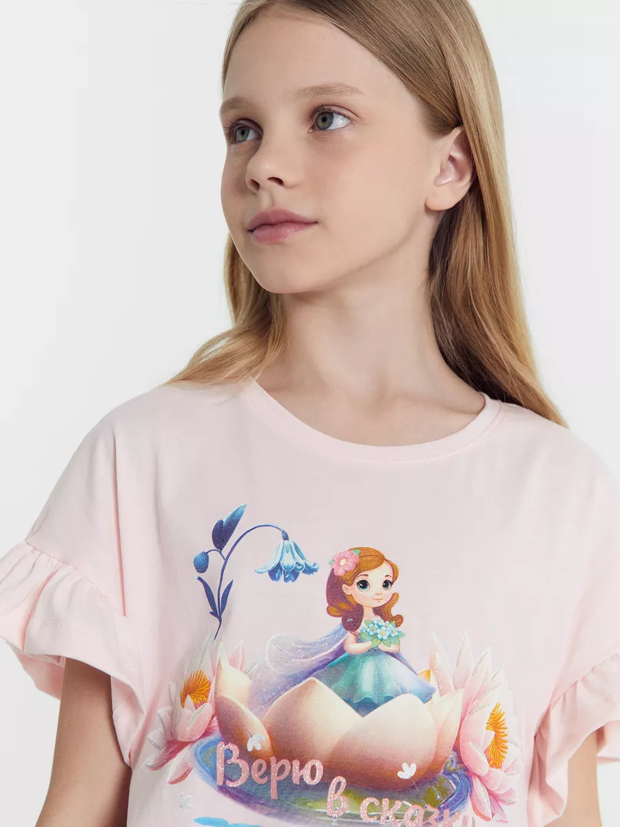 Пижама Mark Formelle (Марк Формэль) 567744/розовое облако +цветочки на розовом - фото 7