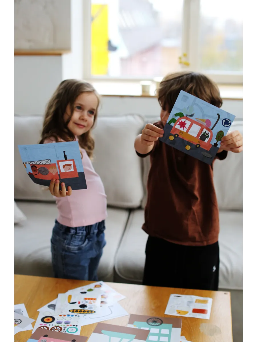 Рисование для детей HappyLine Набор для творчества HappyLine "Креативные машинки" - фото 7