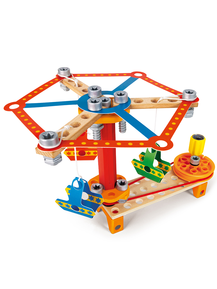 Конструктор Hape Фантазия деревянный 73 дет. - фото 8