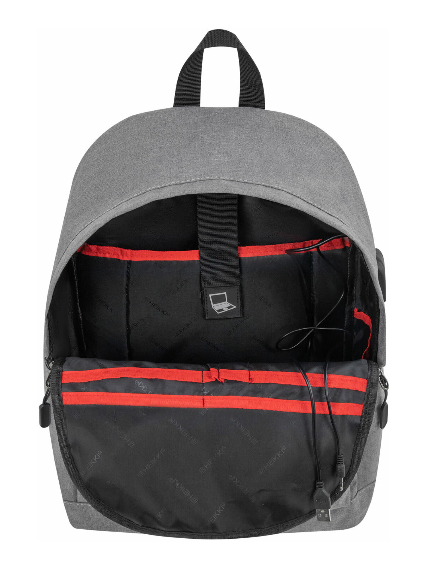 Рюкзак Heikki школьный городской для подростков для ноутбука - фото 15