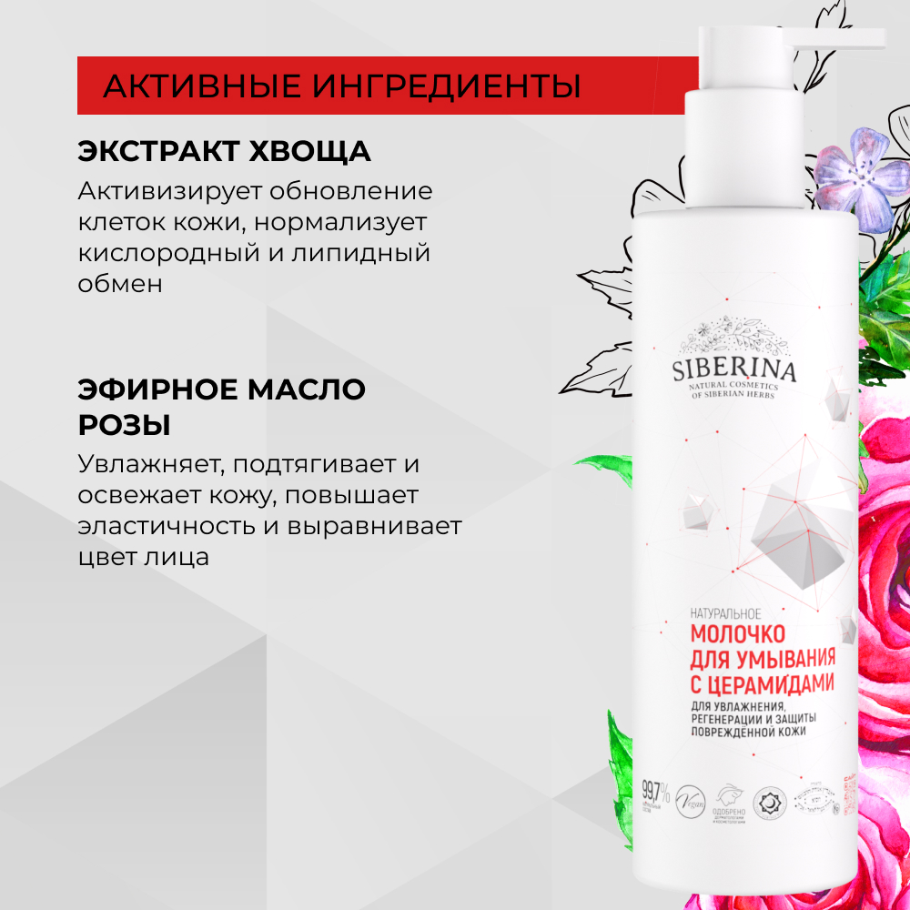 Молочко Siberina 200 мл - фото 5