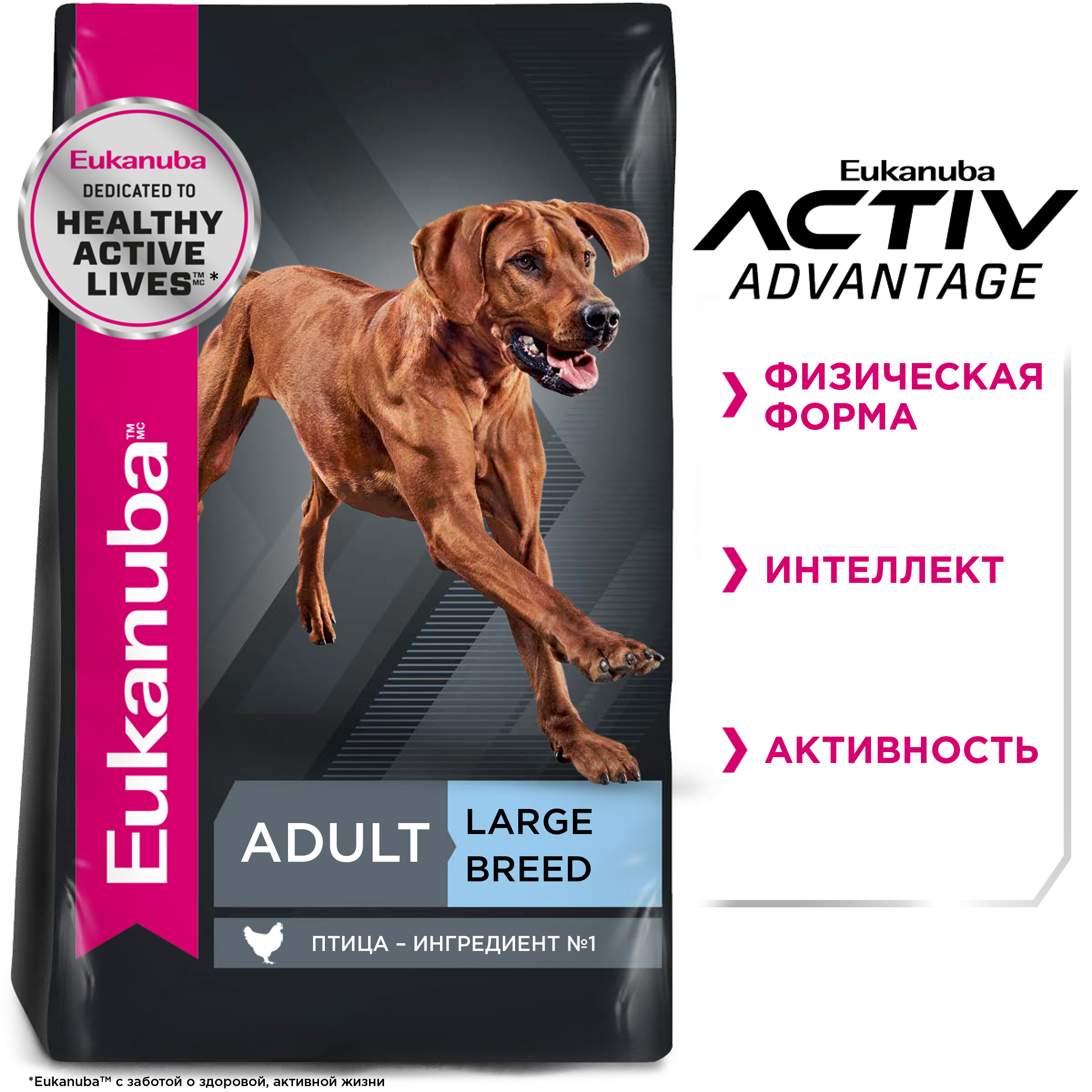 Корм Eukanuba Dog 15кг для взрослых собак крупных пород сухой - фото 11