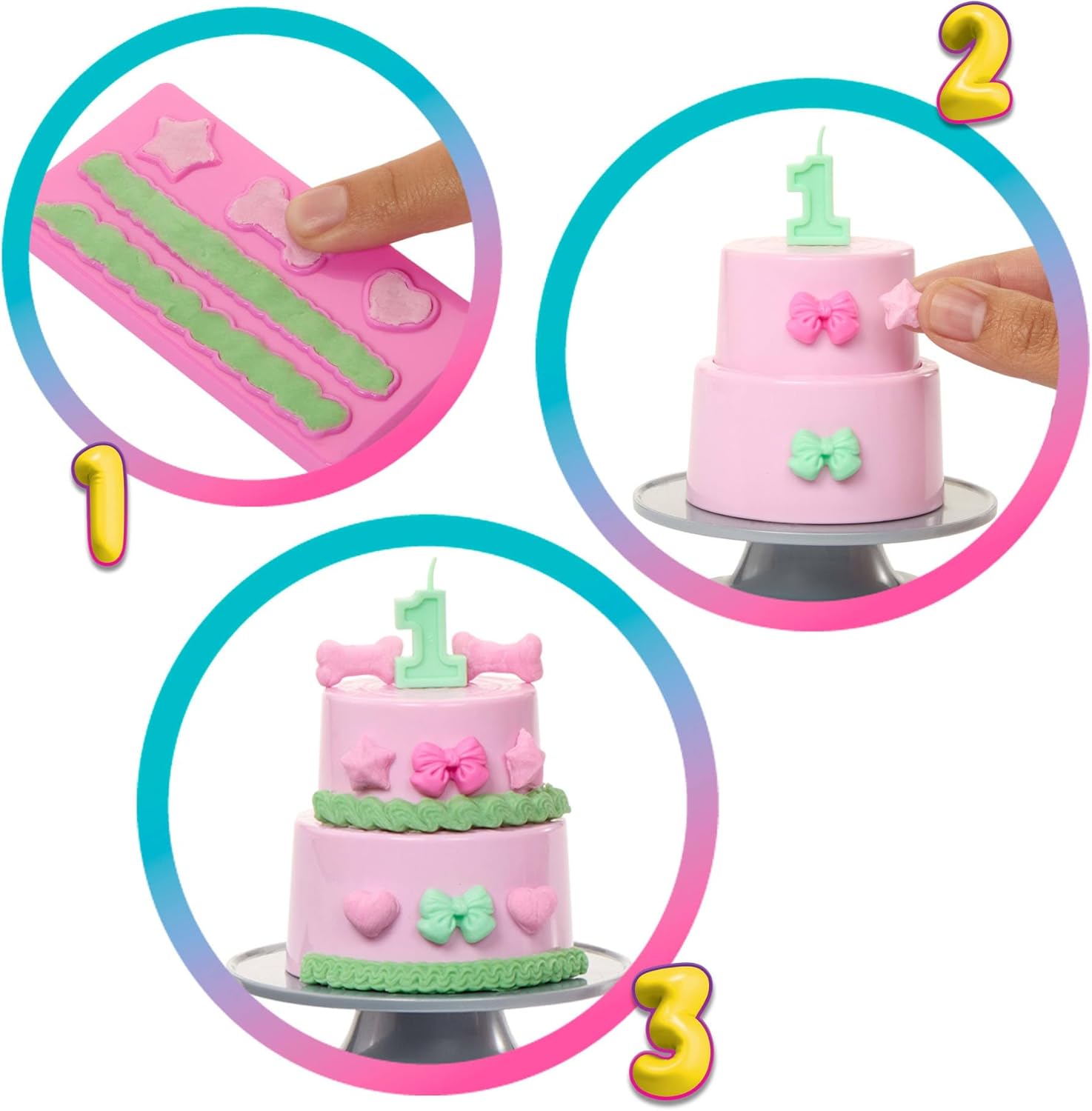 Кукла модельная Barbie Pet Birthday розовый JFG68 - фото 4