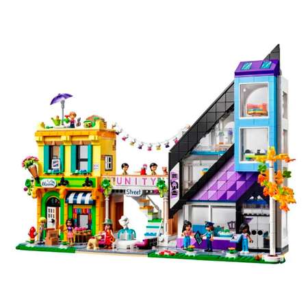 Конструктор LEGO Friends Магазины цветов и дизайна блочный