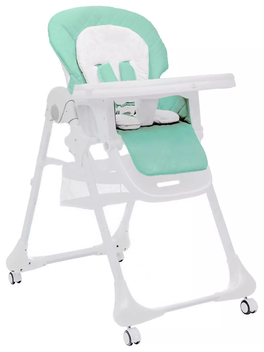 Стульчик для кормления TOMMY Wow wow бирюзовый - фото 1