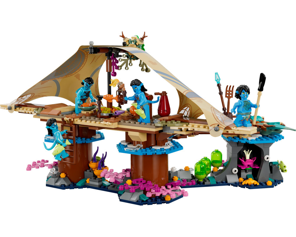 Конструктор LEGO Avatar Дом Риф Меткайна блочный - фото 2