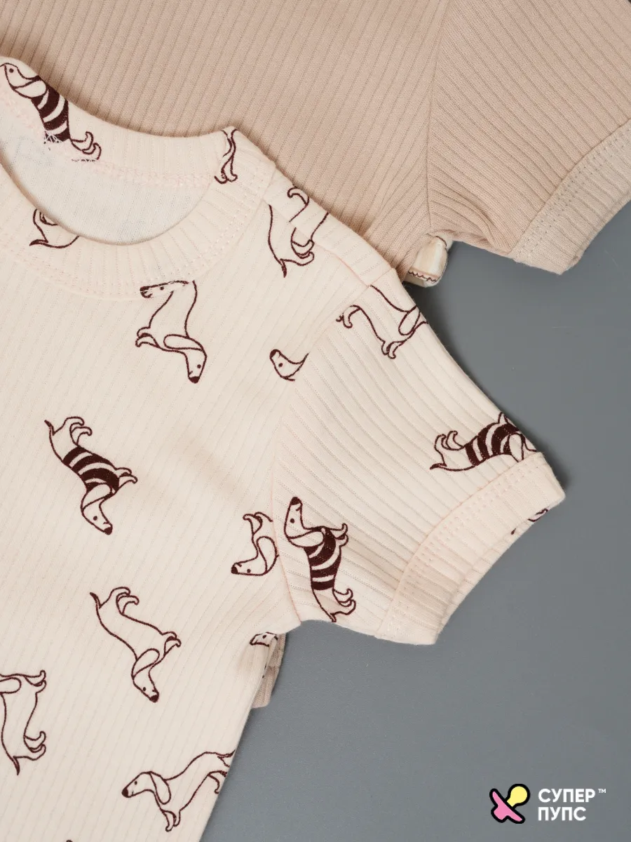 Футболка 4 шт Супер Пупс нбр/4пр/футб/КН/2026/унисекс - фото 24