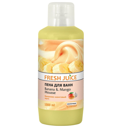 Пена Fresh Juice Бананово-Манговый мусс 1000 мл