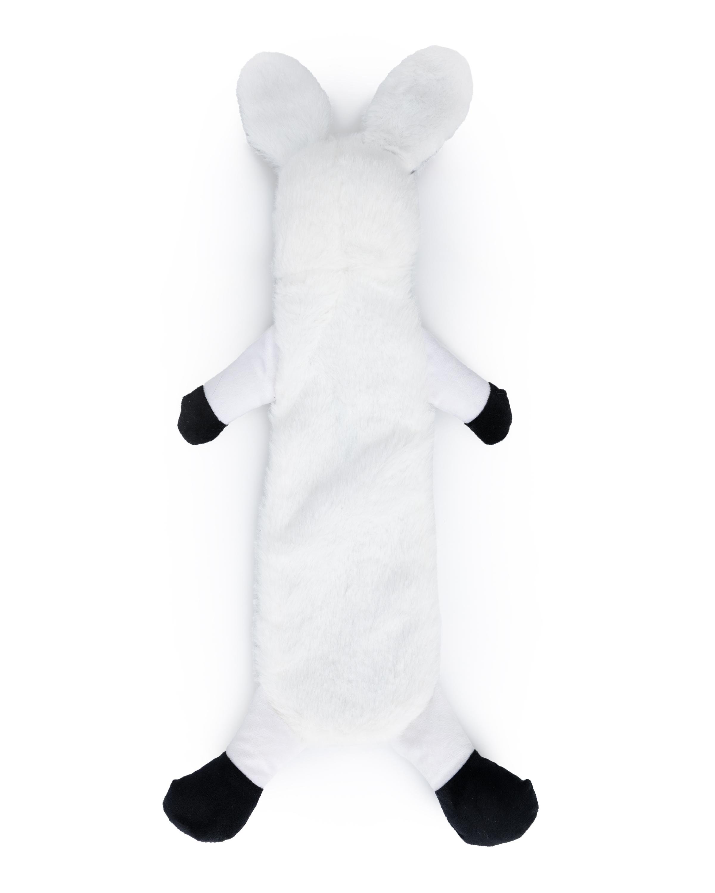 Игрушка для собак Barbaks Заяц Филипп мягкая пищит шуршит 26*56см - фото 3