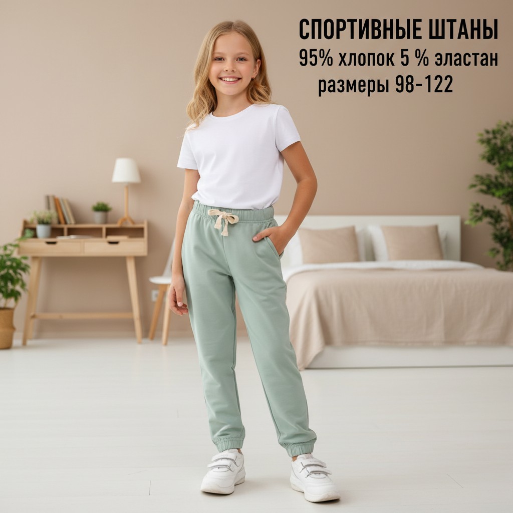 Брюки спортивные SoloWay SW6067 - фото 2