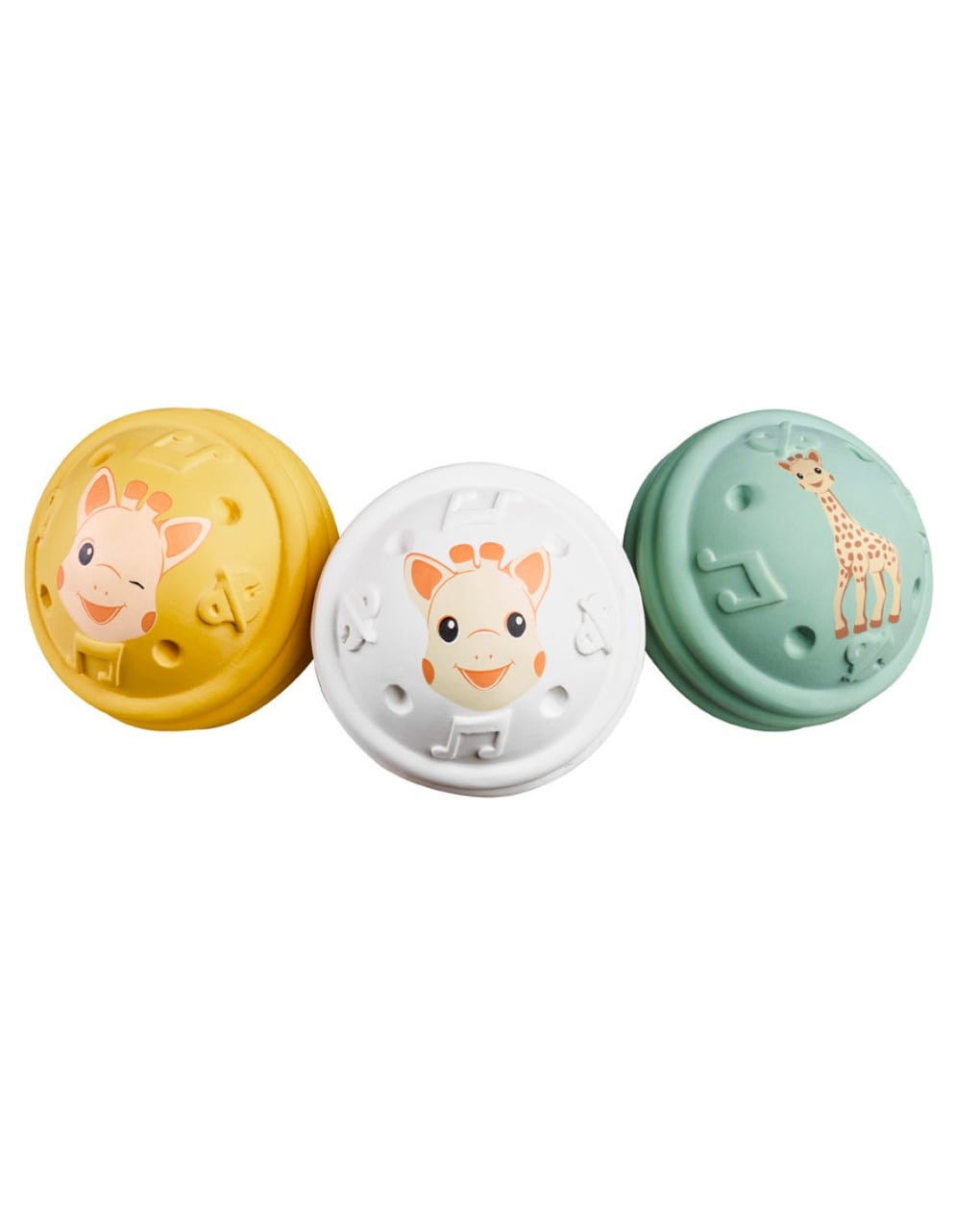 Игрушка Sophie la girafe книжка Музыкальные шарики - фото 1