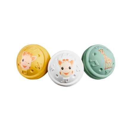 Игрушка Sophie la girafe книжка Музыкальные шарики
