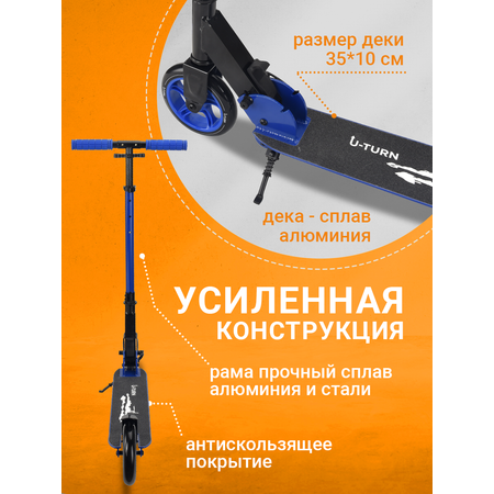 Самокат Рыжий кот двухколесный
