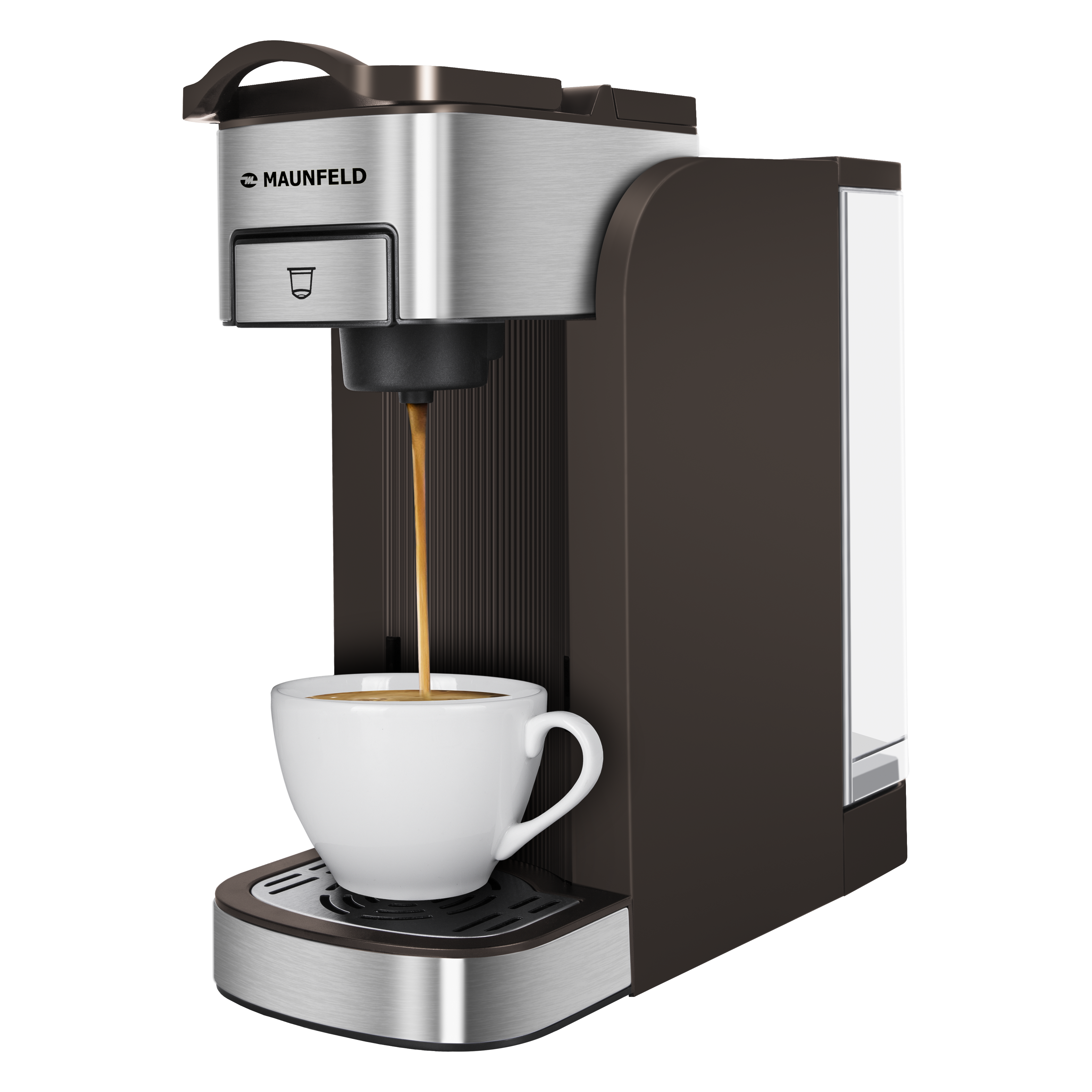 Кофеварка капсульного типа 2в1 MAUNFELD MCCM-CM827BR - фото 1