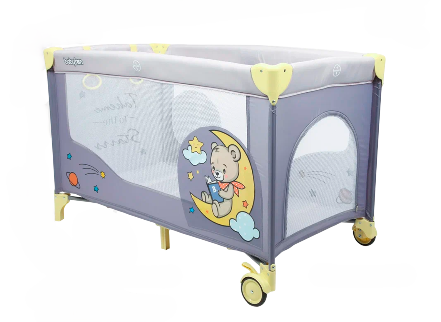Манеж кровать Babyton Play Box P612 - фото 1